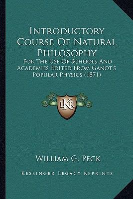 Introductory Course Of Natural Philosophy: For ... 1163990051 Book Cover