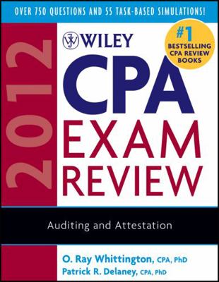 Wiley CPA Exam Review 2012, Auditing and Attest... 0470923903 Book Cover