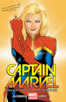 Captain Marvel Vol. 1: Higher, Further, Faster,... 0785190139 Book Cover