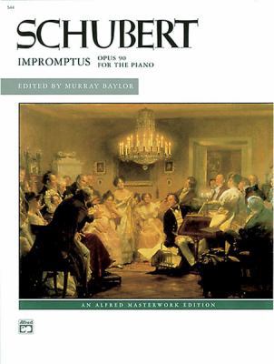 Schubert -- Impromptus, Op. 90 (Alfred Masterwo... 0739018639 Book Cover