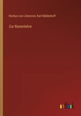 Zur Runenlehre [German] 3368032267 Book Cover