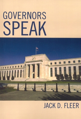 Governors Speak 0761835644 Book Cover