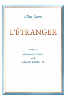 L'Etranger 0135307902 Book Cover