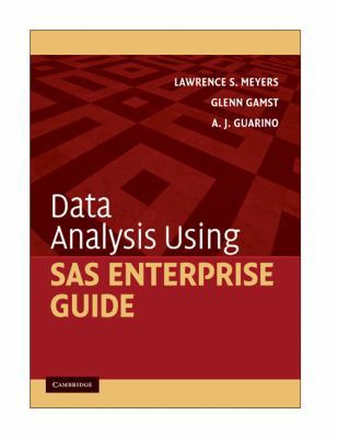 Data Analysis Using SAS Enterprise Guide 0521112680 Book Cover