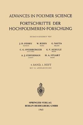 Fortschritte Der Hochpolymeren Forschung 3540032452 Book Cover