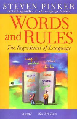 Words and Rules: The Ingredients of Language 0060958405 Book Cover