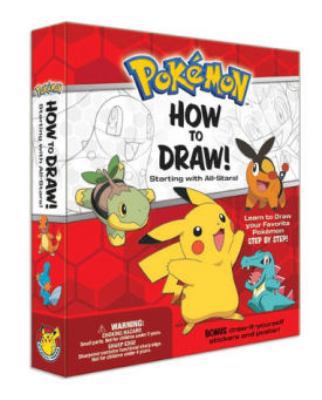Pokemon How-to-Draw Kit: Starting with All-Stars! 160438168X Book Cover