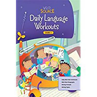 Write Source: Daily Language Workbook Grade 1 0669537942 Book Cover