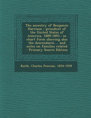 The Ancestry of Benjamin Harrison: President of... 1294350005 Book Cover