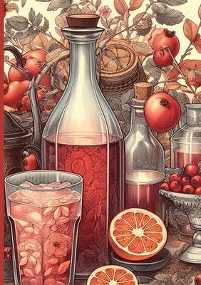 The Rosehip Companion Volume 1: Beverages 1989647278 Book Cover