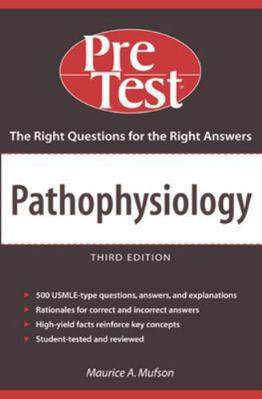 Pathophysiology: Pretest Self-Assessment & Revi... 0071434925 Book Cover