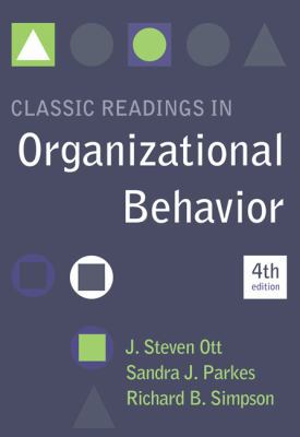 Classic Readings in Organizational Behavior B007YTNCPU Book Cover