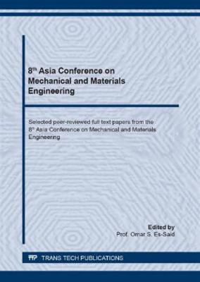 Paperback 8th Asia Conference on Mechanical and Materials Engineering Book