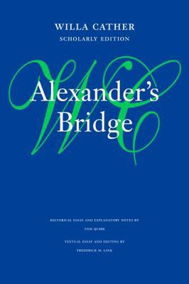 Alexander's Bridge 0803243499 Book Cover