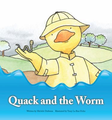 Paperback Quack and the Worm : Quack the Duck Set 2 Book