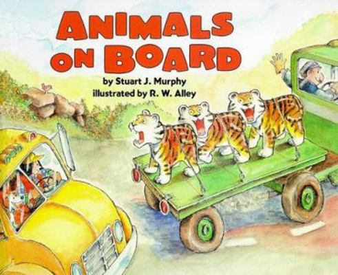 Animals on Board: Level 2, Adding (Mathstart) 0060274433 Book Cover