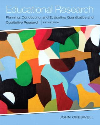 Educational Research: Planning, Conducting, and... 0133549585 Book Cover