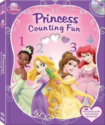 Princess Counting Fun [With CD (Audio)] 1607272652 Book Cover