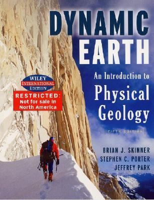 The Dynamic Earth: An Introduction to Physical ... 0471451576 Book Cover