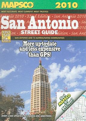 Mapsco San Antonio Street Guide: San Antonio an... 1569664951 Book Cover