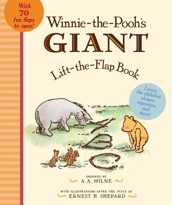 Winnie the Pooh's Giant Lift The-Flap B007CJGN0I Book Cover