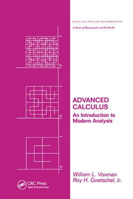 Advanced Calculus (Pure and Applied Mathematics (Marcel Dekker))