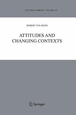 Attitudes and Changing Contexts 9048170613 Book Cover