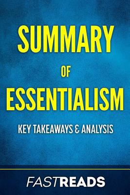 Summary of Essentialism 1540423689 Book Cover
