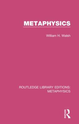 Metaphysics 0367193973 Book Cover
