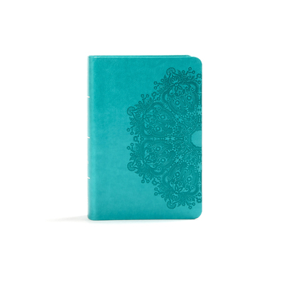 KJV Large Print Compact Reference Bible, Teal L... [Large Print] 1535935758 Book Cover