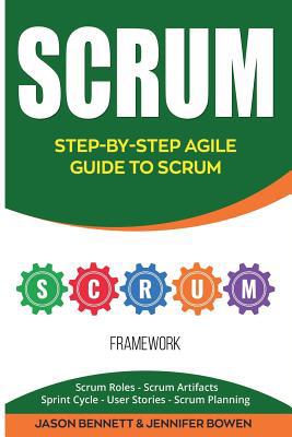 Scrum: Step-By-Step Agile Guide to Scrum (Scrum... 1724650017 Book Cover