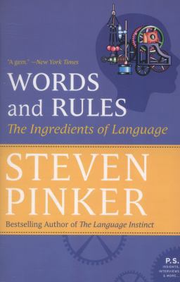 Words and Rules: The Ingredients of Language 0062011901 Book Cover