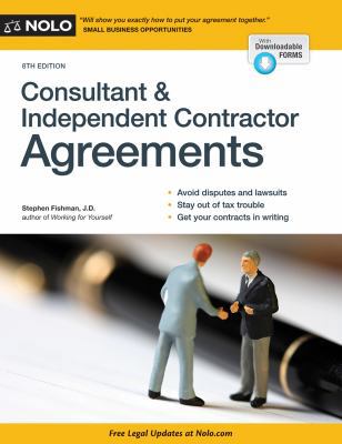 Consultant & Independent Contractor Agreements 1413320619 Book Cover