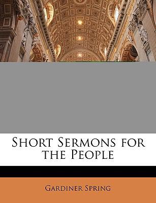 Short Sermons for the People 1145158110 Book Cover