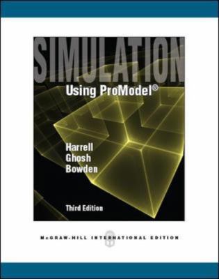 Simulation Using Promodel 0071086447 Book Cover