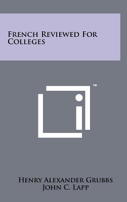 French Reviewed for Colleges 1258250357 Book Cover