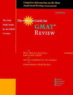 Official Guide for GMAT Review 0446395579 Book Cover