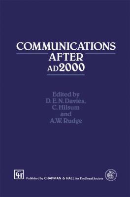 Communications After Ad2000 1461363381 Book Cover