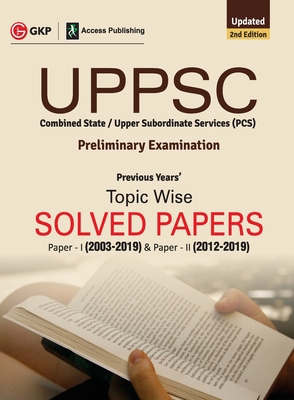 Uppsc 2020: Previous Years' Topic-Wise Solved P... 9389718511 Book Cover