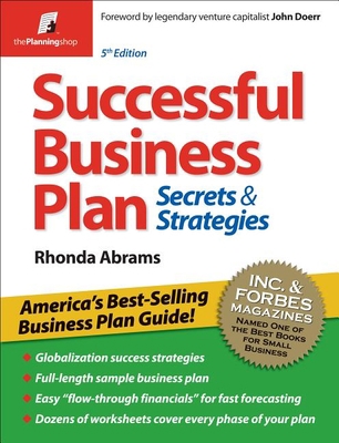 Successful Business Plan: Secrets & Strategies 1933895144 Book Cover