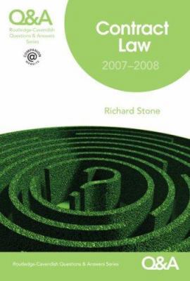 Q&A Contract Law 2007-2008 (Questions and Answers) 0415428904 Book Cover