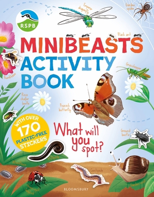 Bloomsbury RSPB Minibeasts Activity Book. 152667128X Book Cover