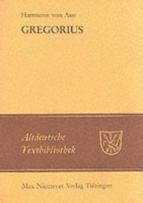 Gregorius (Altdeutsche Textbibliothek, 2) (Germ... [German] 3484211024 Book Cover