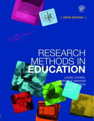 Research Methods in Education 0415368782 Book Cover