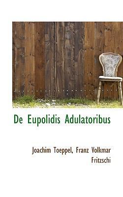 de Eupolidis Adulatoribus 1110232055 Book Cover