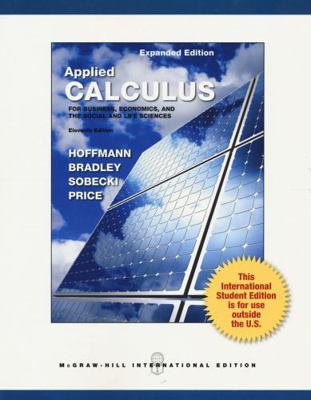 Applied Calculus for Business, Economics, and t... 0071317848 Book Cover