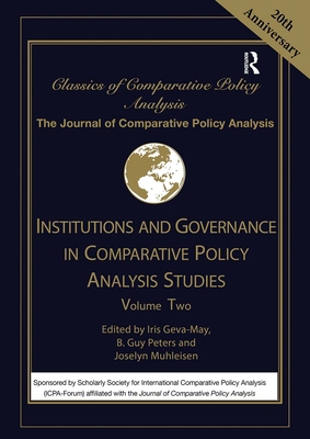 Institutions and Governance in Comparative Poli... 1032081953 Book Cover