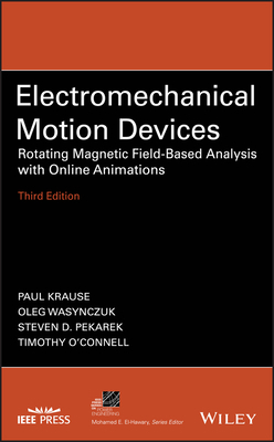 Electromechanical Motion Devices: Rotating Magn... 1119489822 Book Cover