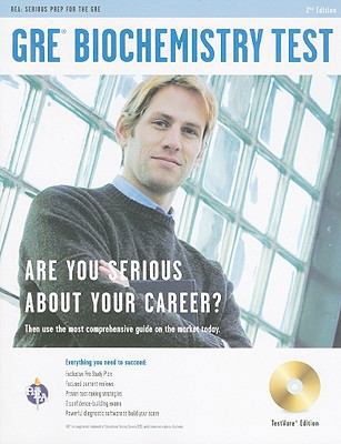 GRE Biochemistry, Cell and Molecular Biology w/... 0738608343 Book Cover