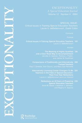 Critical Issues in Training Special Education T... 0805895094 Book Cover